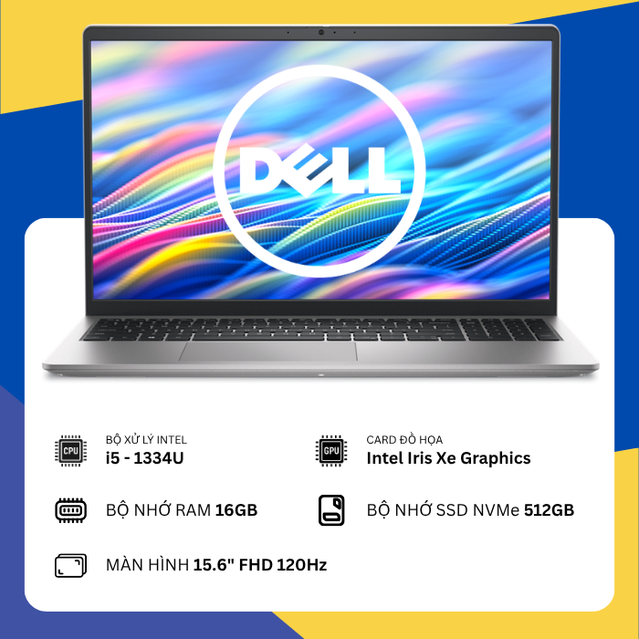 Dell Inspiron 15 3530 (i5-1334U/16GB RAM/SSD 512GB/15.6" FHD 120Hz)