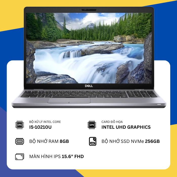 Dell Latitude 5510 (i5-10210U/8GB RAM/SSD 256GB/15.6" FHD)