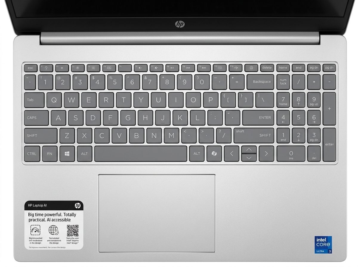 HP 15-FD2050WM (Core Ultra 5-225U/8GB RAM DDR5/SSD 512GB/15.6" FHD Touch) New Fullbox