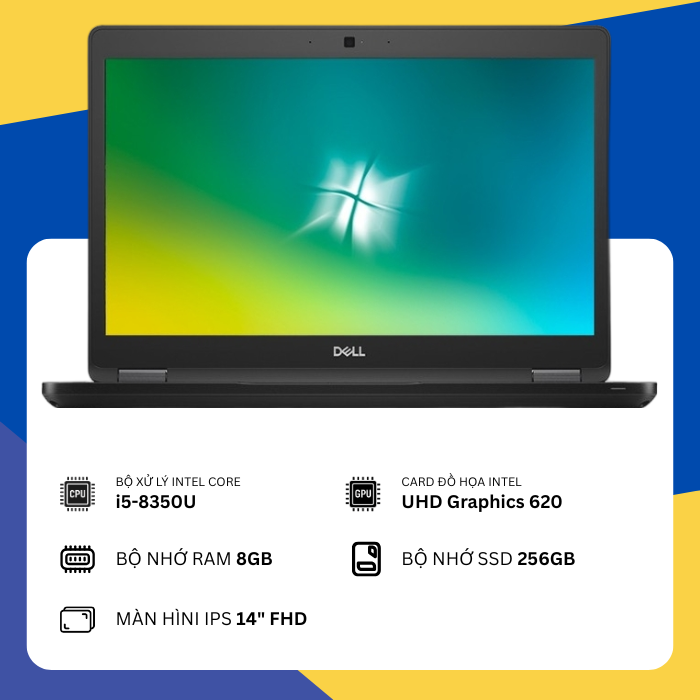 Dell Latitude 5490 (i5-8350U/8GB RAM/SSD 256/14" FHD)