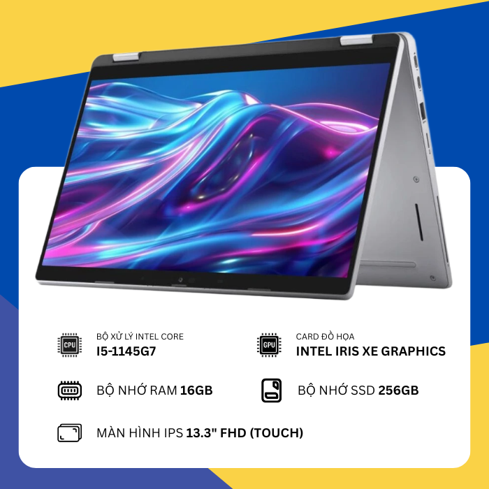 Dell Latitude 5320 2-in-1 (i5-1145G7/16GB RAM/SSD 256GB/13.3" Touch)