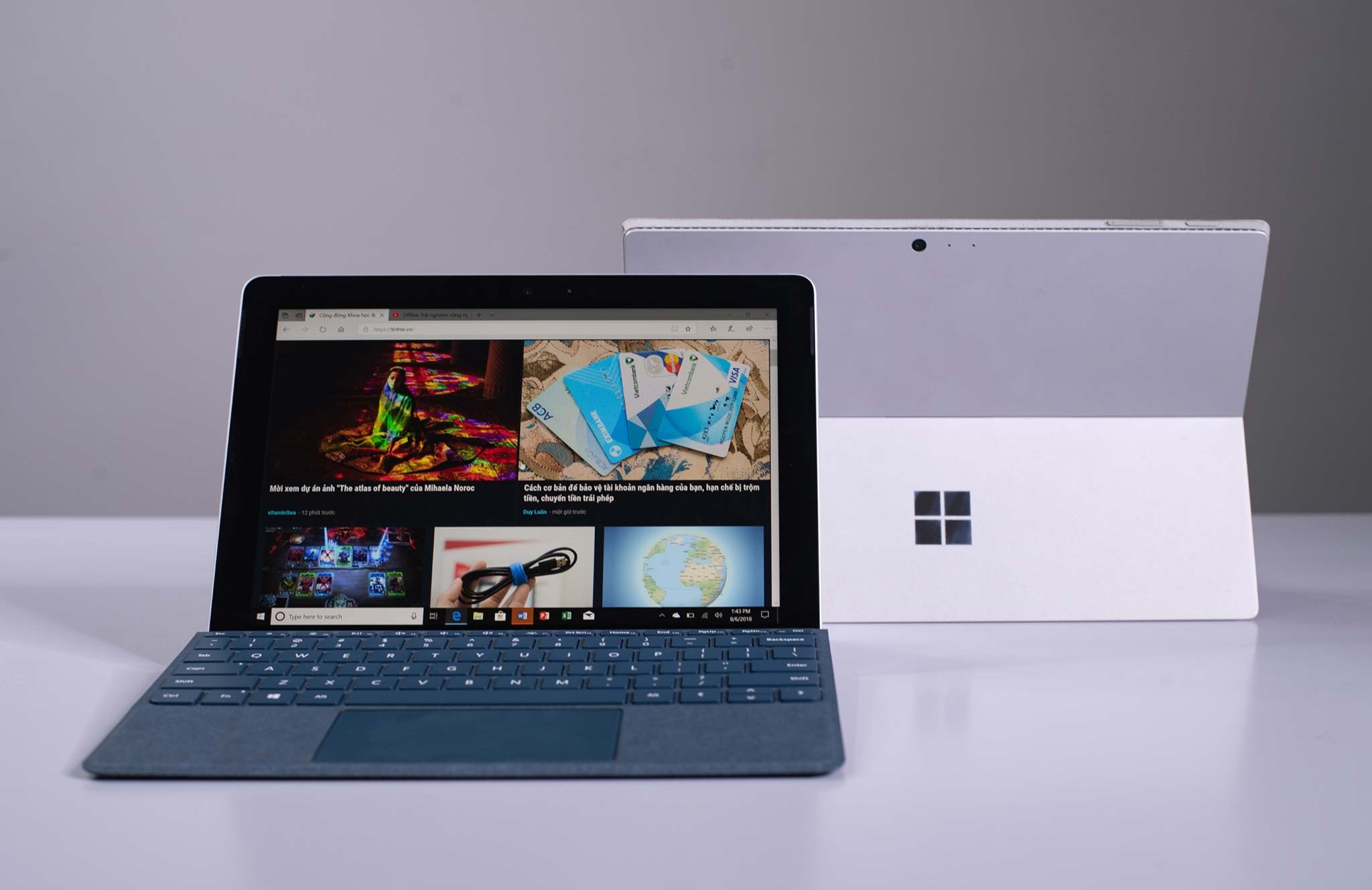 (Combo Kèm Phím) Surface Go Intel 4415Y/8GB/128GB LTE