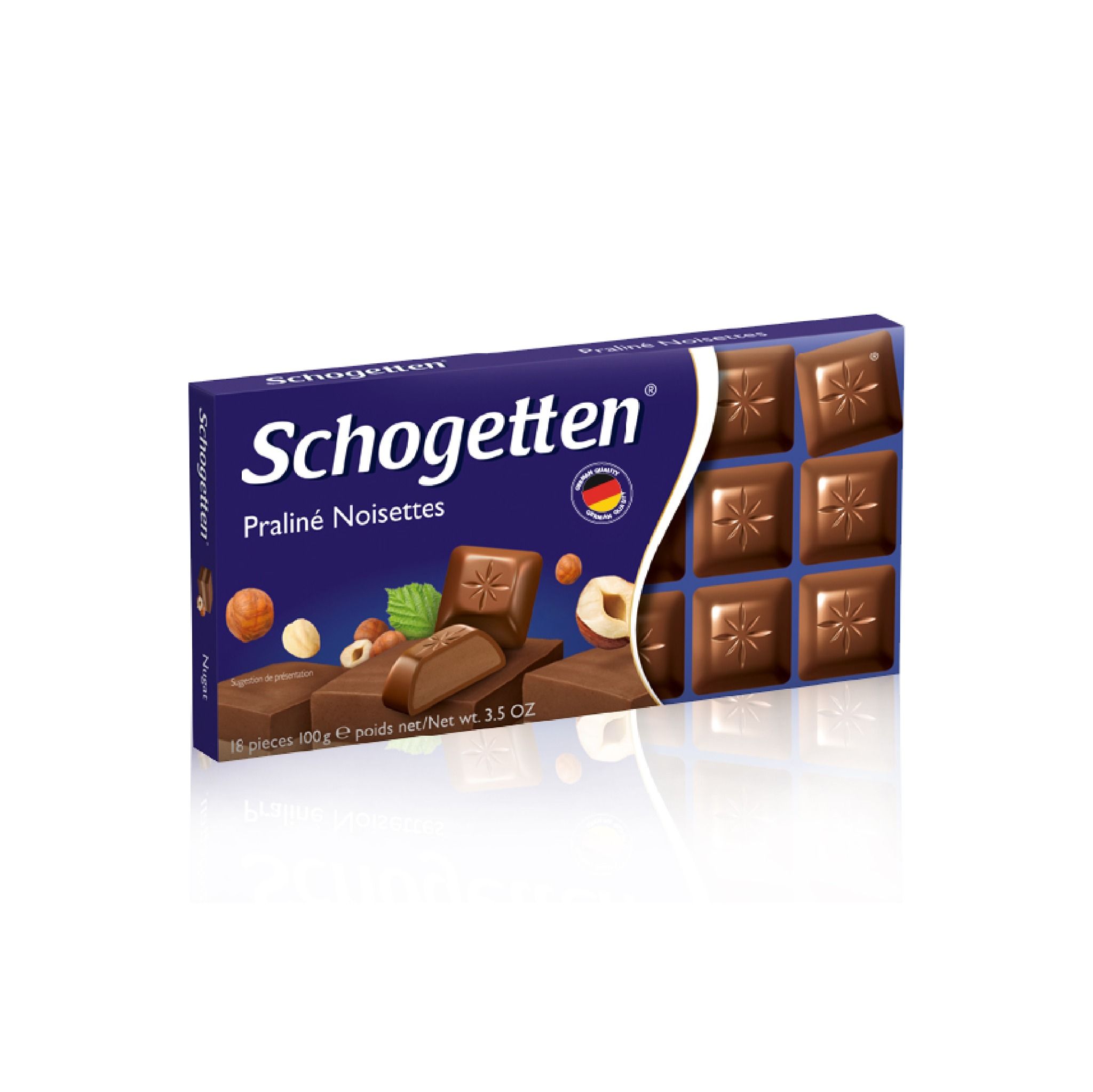 Socola SCHOGETTEN – Vị Kem hạt dẻ – thanh 100g