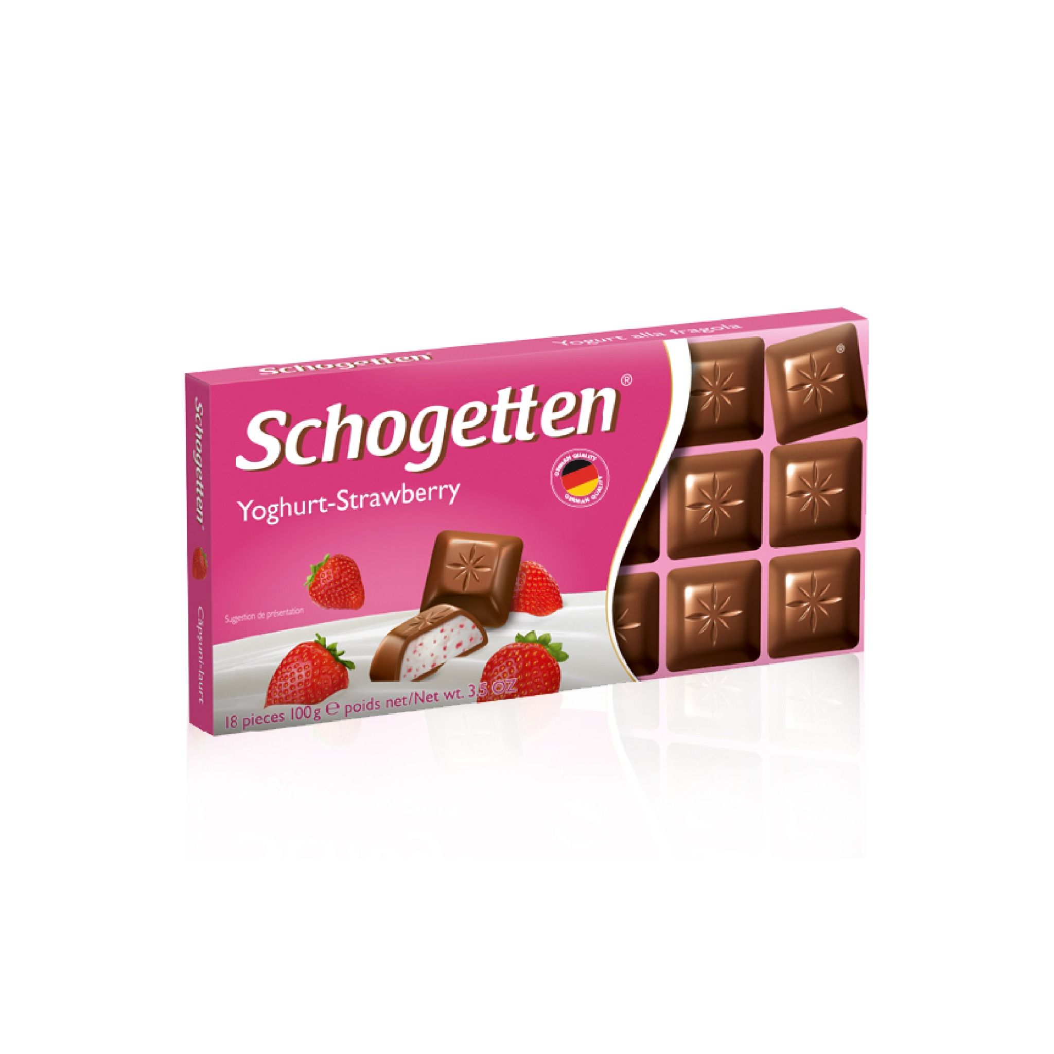 Socola SCHOGETTEN – Vị Dâu – thanh 100g