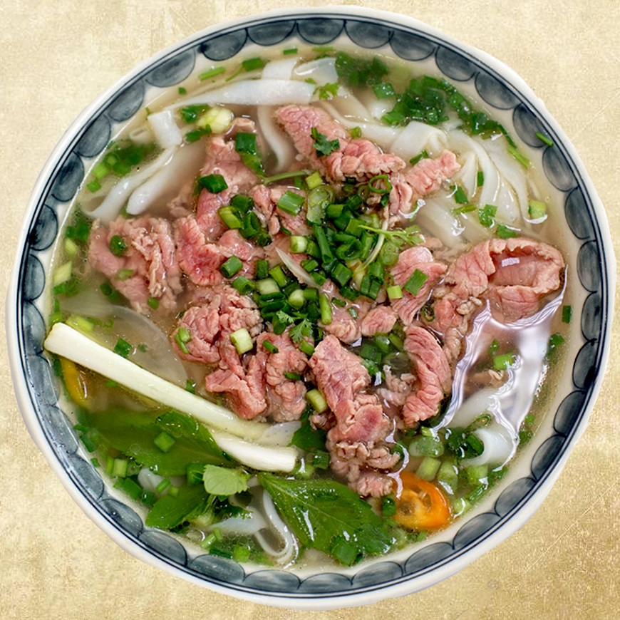 STRRED RARE BEEF PHO FLAVOR