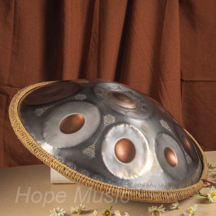 Hang Drum 12 Nốt Màu Bạc