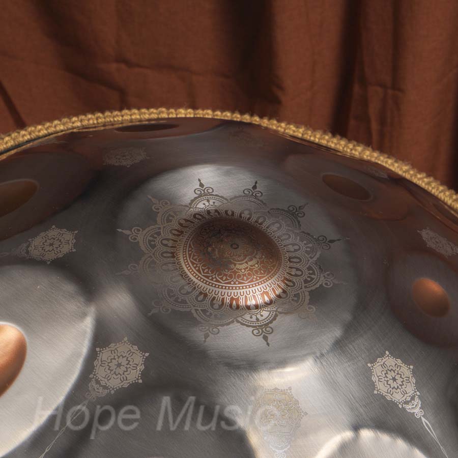 Hang Drum 12 Nốt Màu Bạc