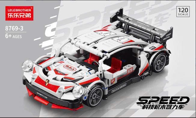 Lego xe ô tô mã 8769-3 372pcs (48 Bộ/thùng)
