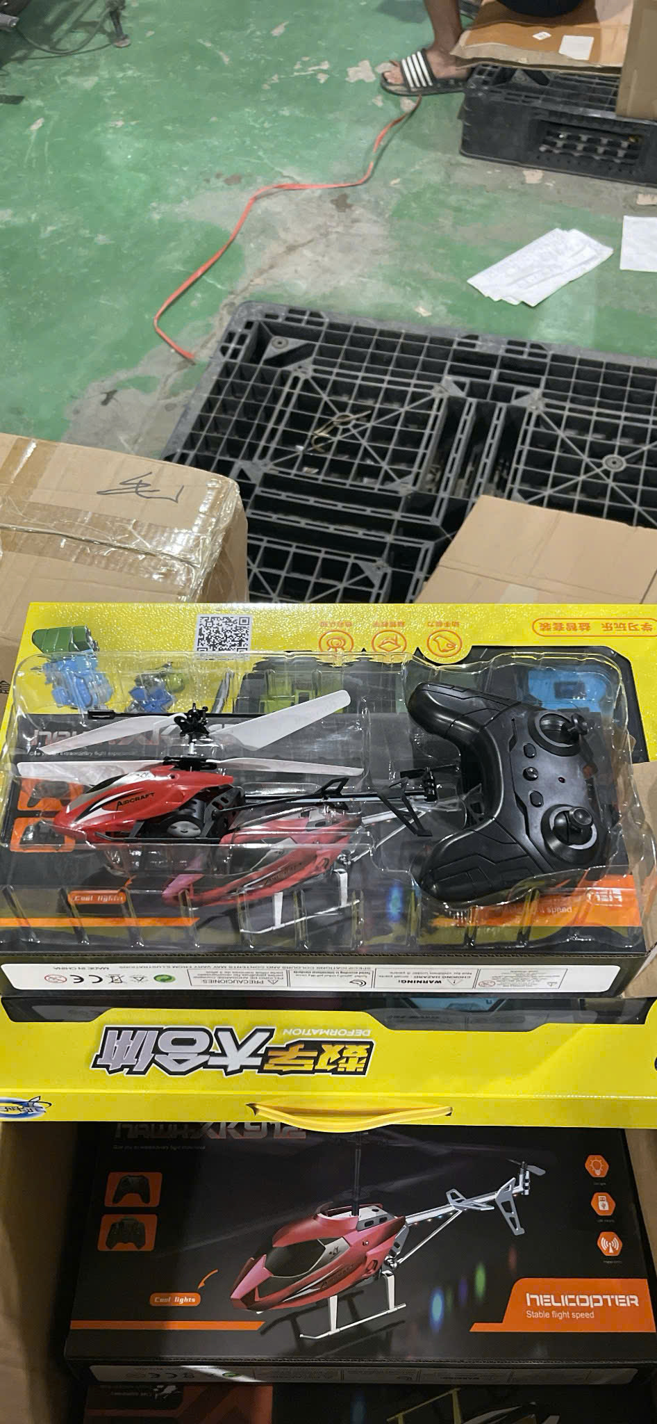 Trực thăng mẫu 3 mã XK912 Có điều khiển