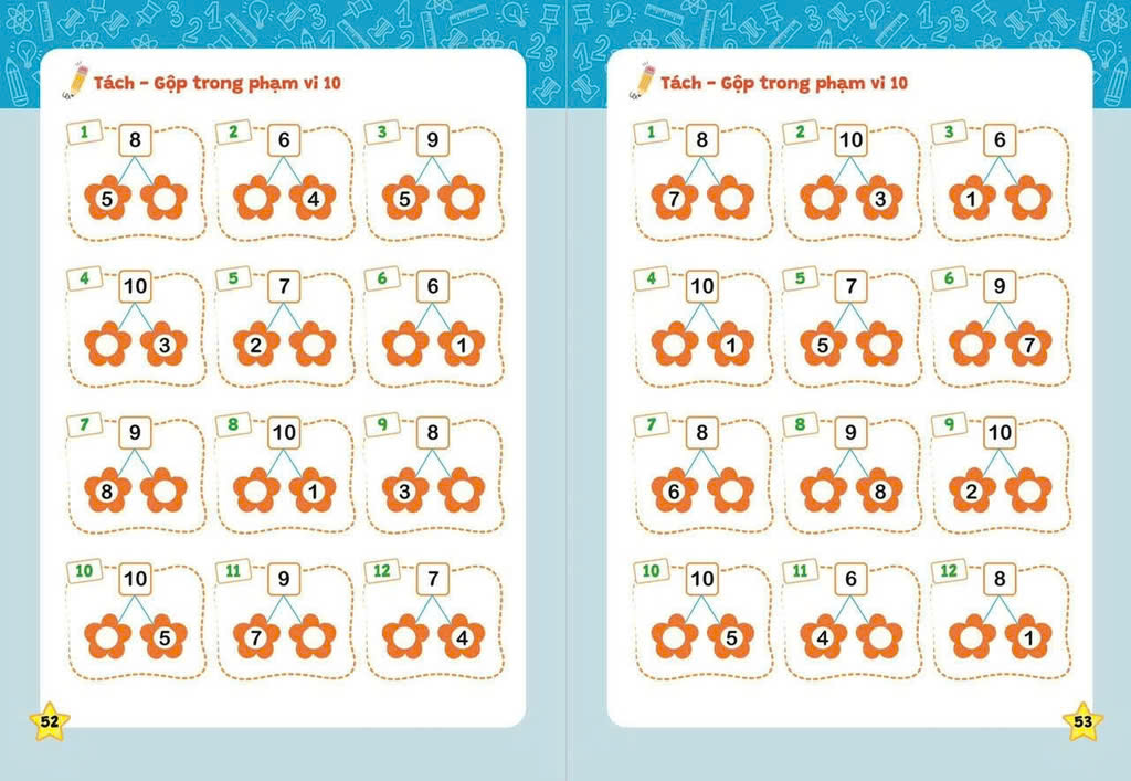 Rèn kỹ năng cộng trừ trong phạm vi 20