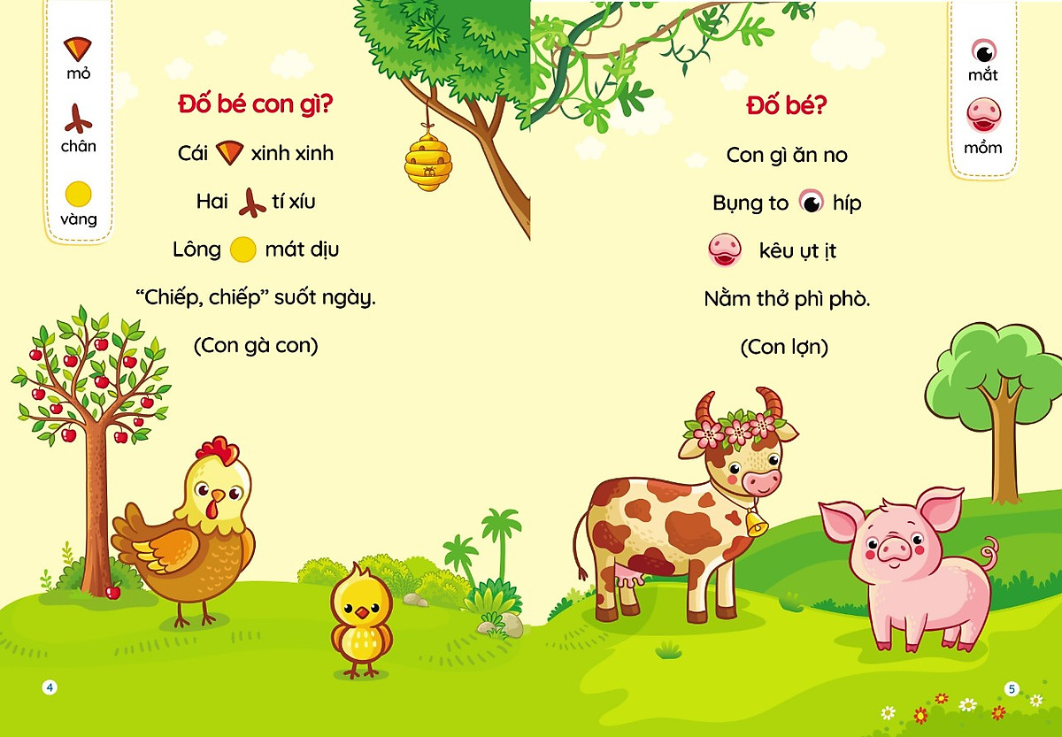 Tủ sách tiềm thức bộ 4 cuốn ( Đồng dao - thơ - truyện - câu đố)