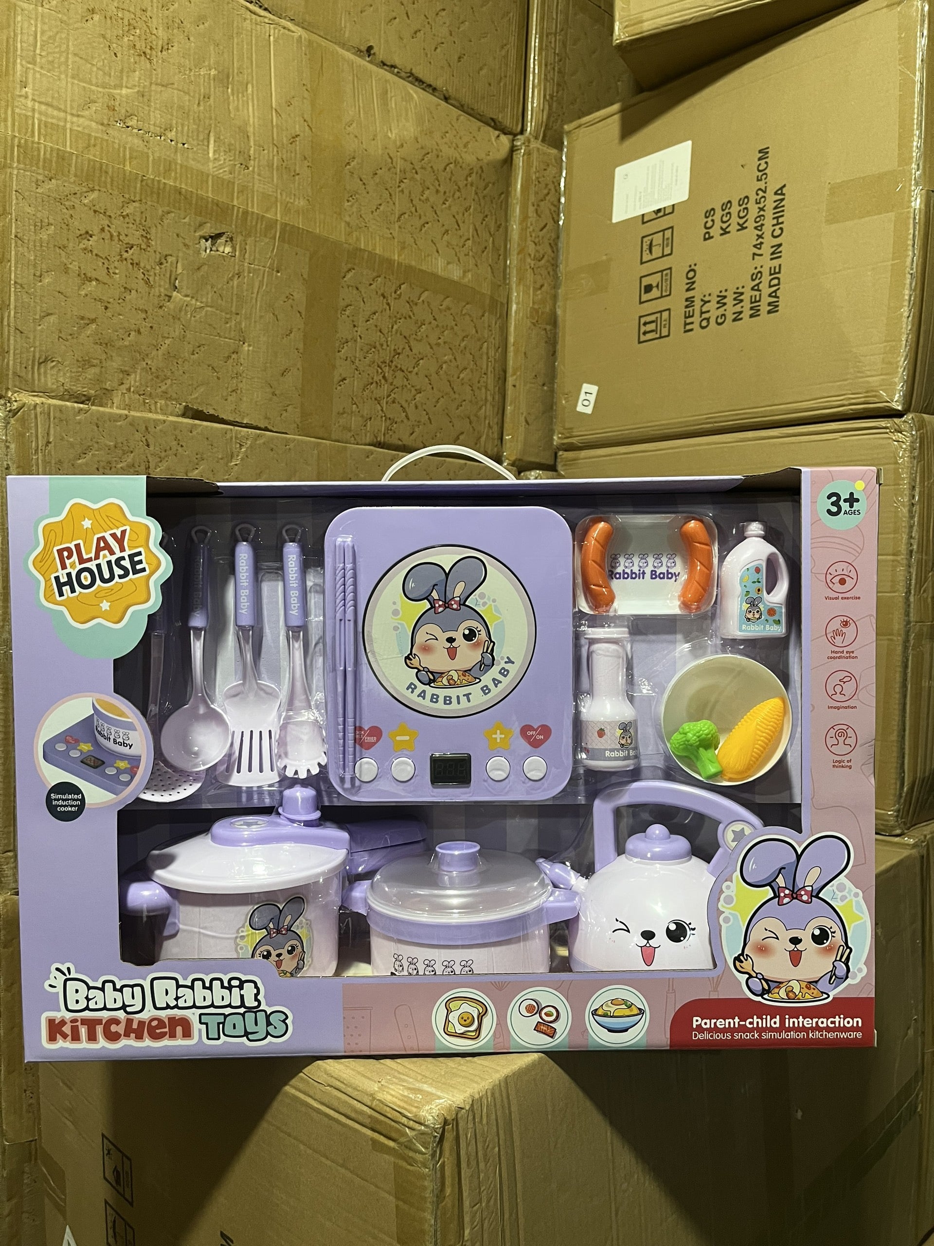 Bộ nấu ăn thỏ mã HY01-1