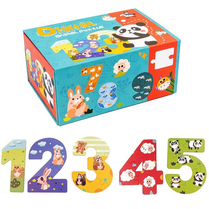 Bộ xếp hình số đếm mã PT-SZ