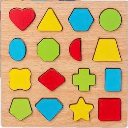Bảng nổi mỏng hình khối sz 20*20