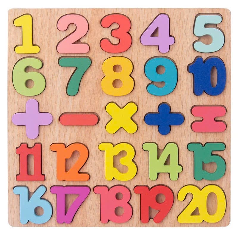 Bảng nổi mỏng số 1-20 sz 20*20