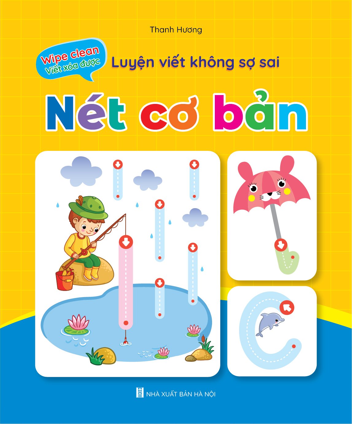 Bộ vở viết xóa được 5 cuốn tặng kèm 2 bút có đầu xóa