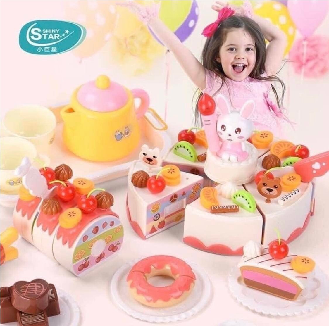 Bánh sinh nhật G675A(có nhạc có đèn)
