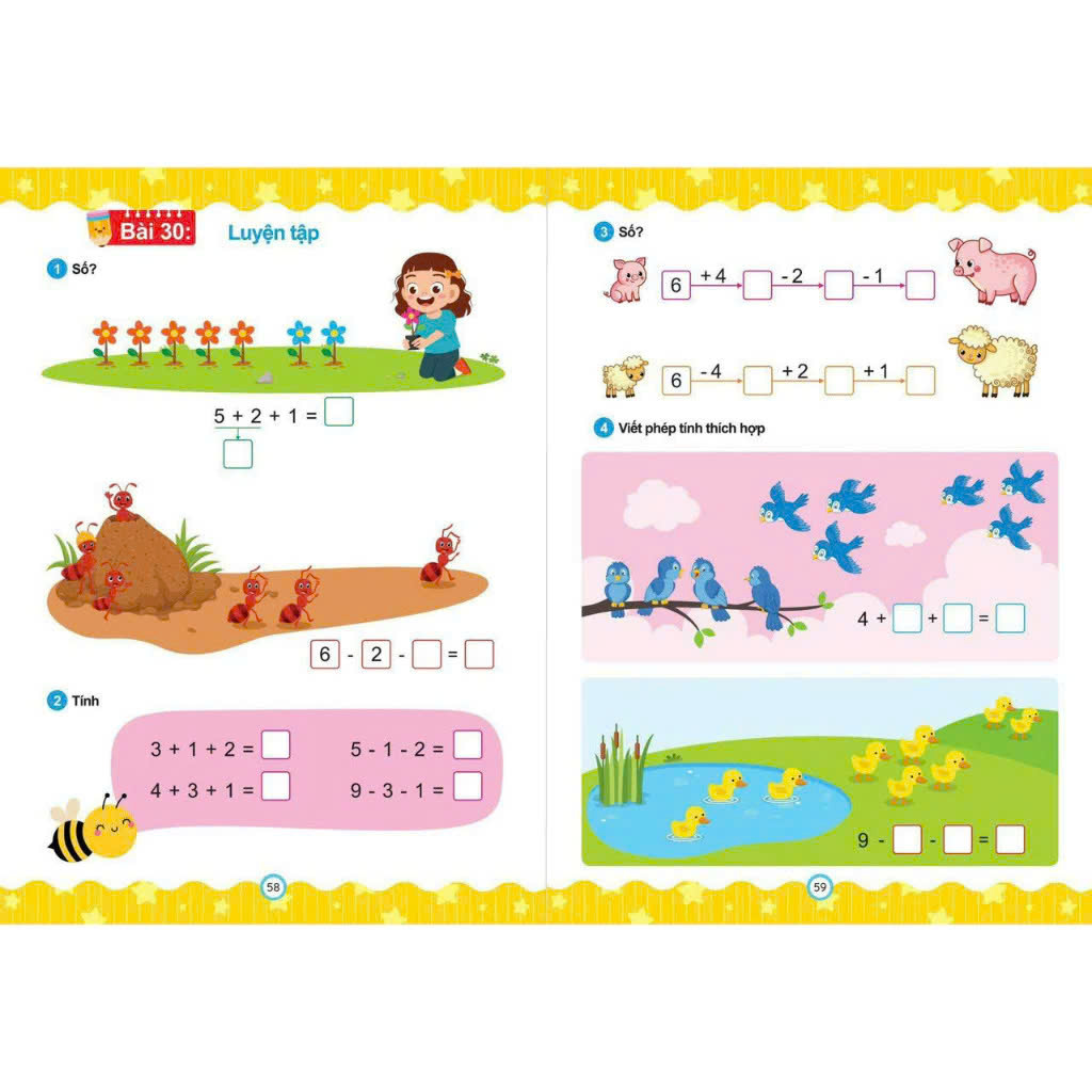 Toán tiền tiểu học - phát triển tư duy (Cho trẻ 5-6t chuẩn bị vào lớp 1)