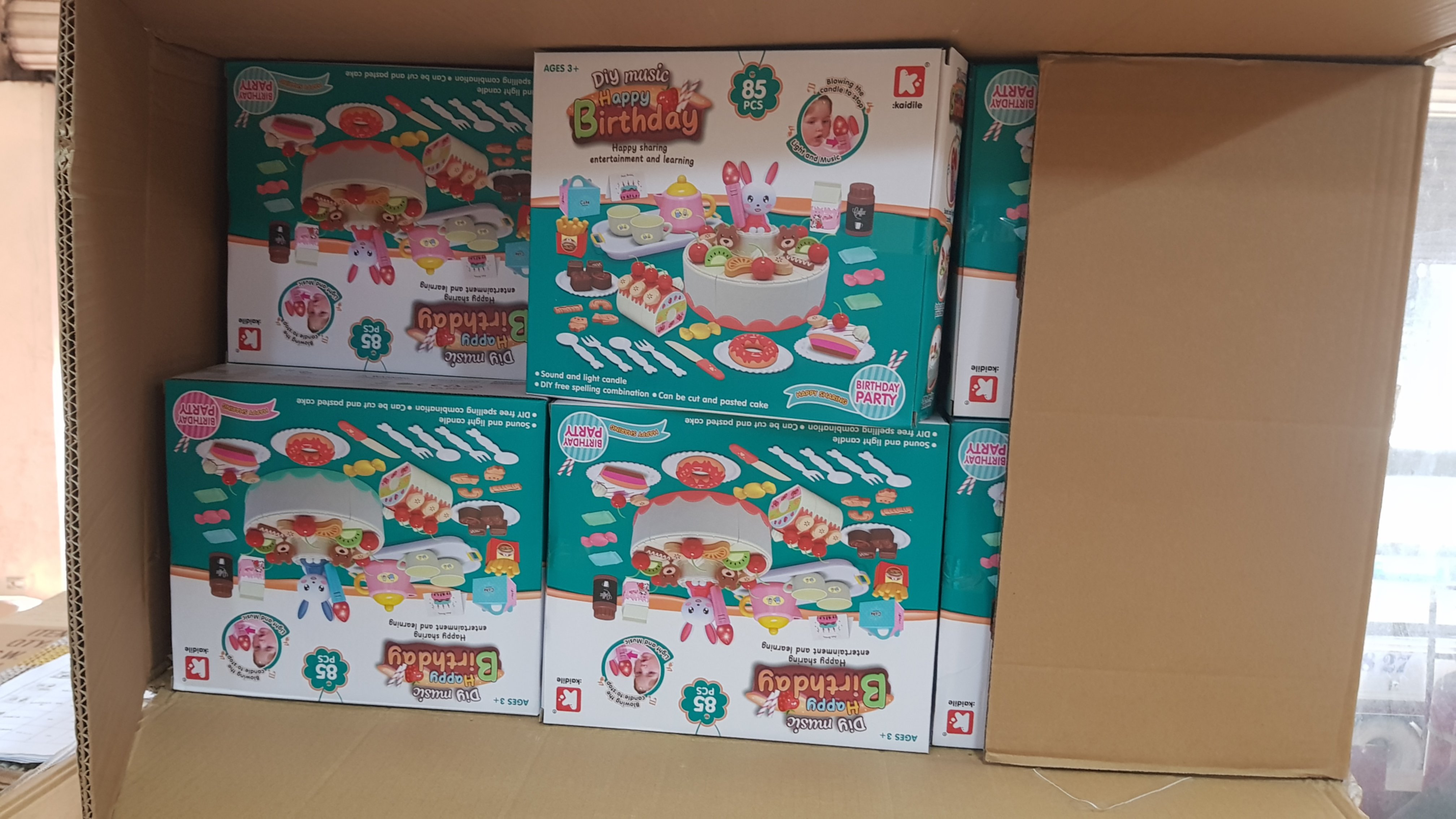 Bánh sinh nhật G675A(có nhạc có đèn)