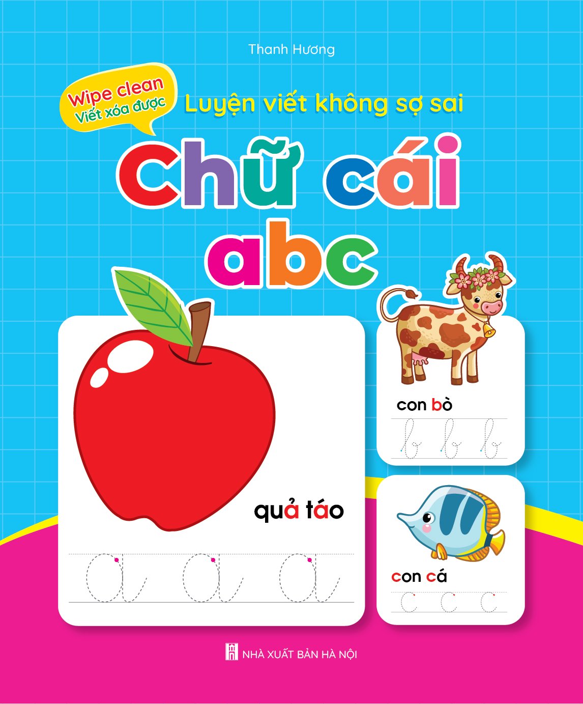 Bộ vở viết xóa được 5 cuốn tặng kèm 2 bút có đầu xóa