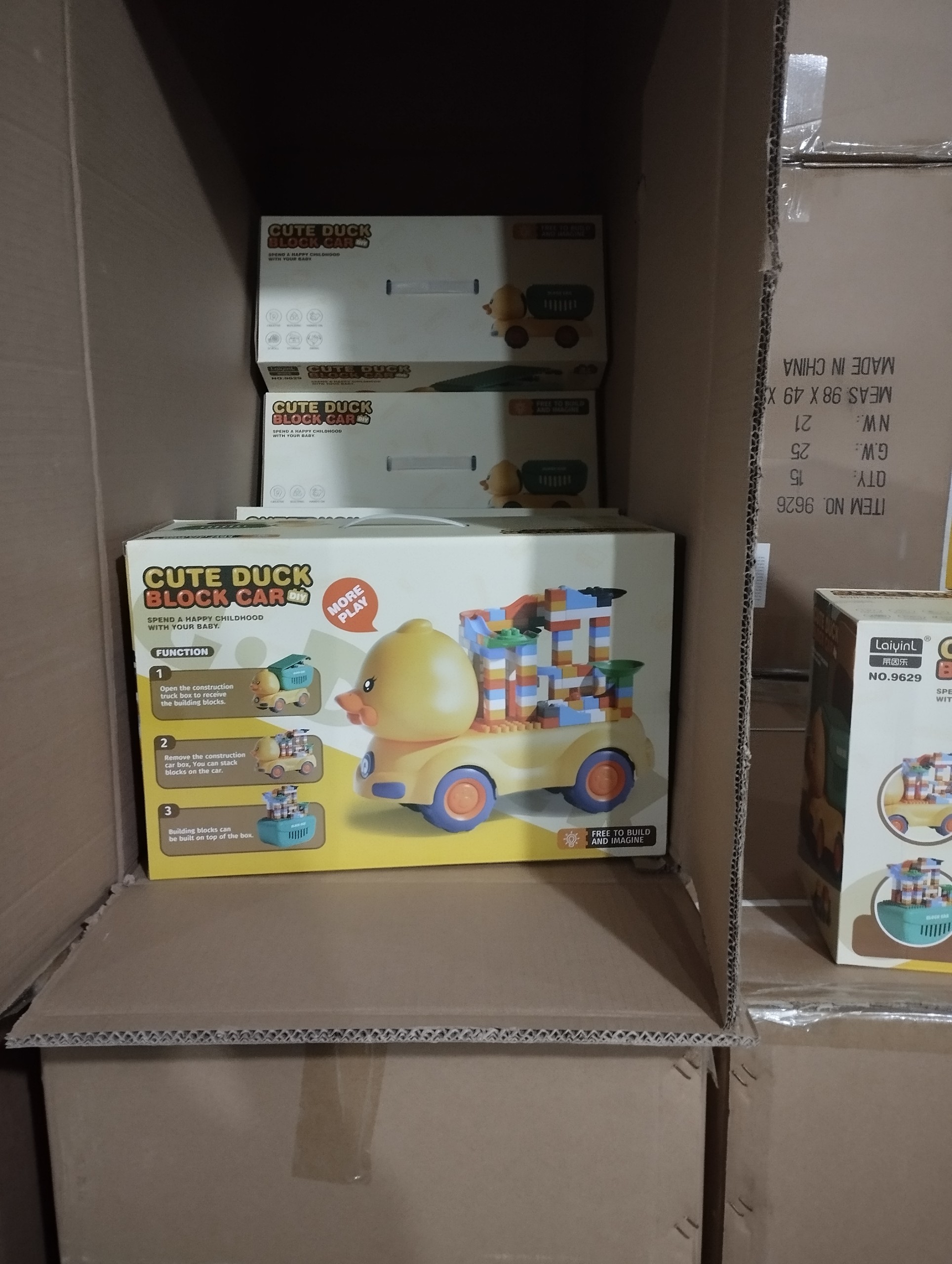 Xe tải vịt chở Lego mã 9629 (lắp ráp)