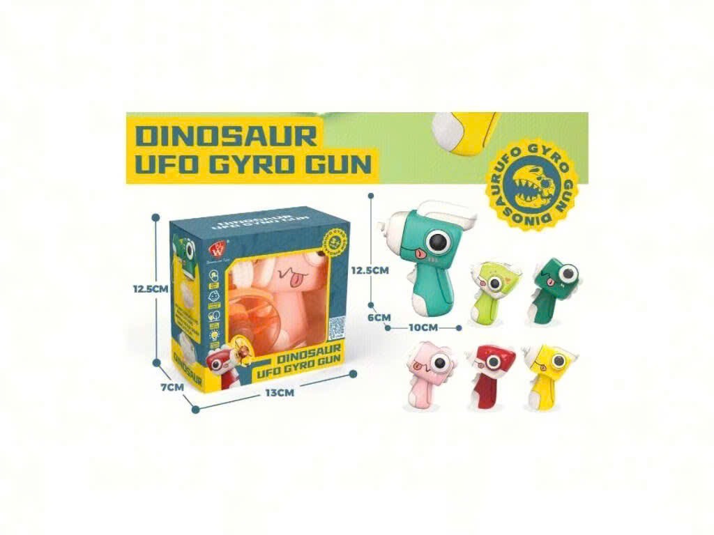 Súng con quay vô cực khủng long phát sáng