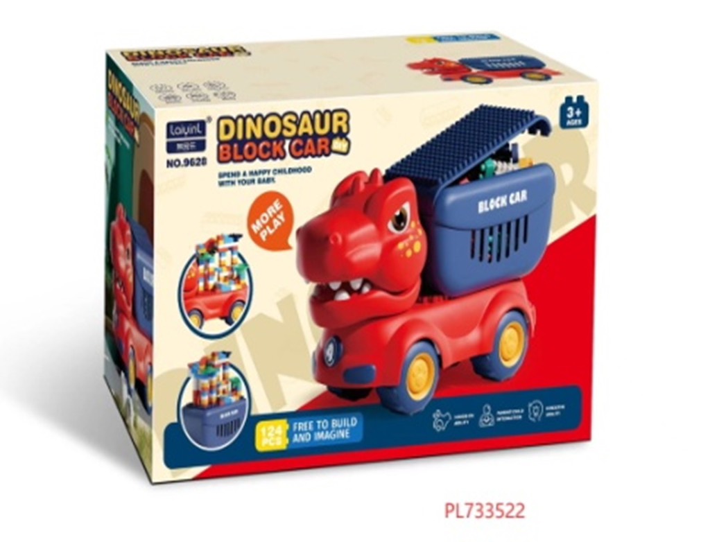 Xe tải khủng long chở lego mã 9628