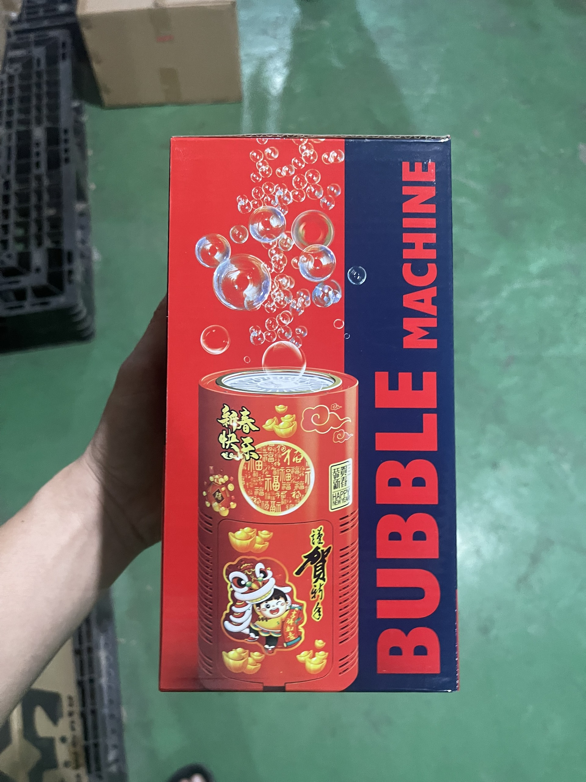 Máy bắn bong bóng pháo hoa mã 557-1