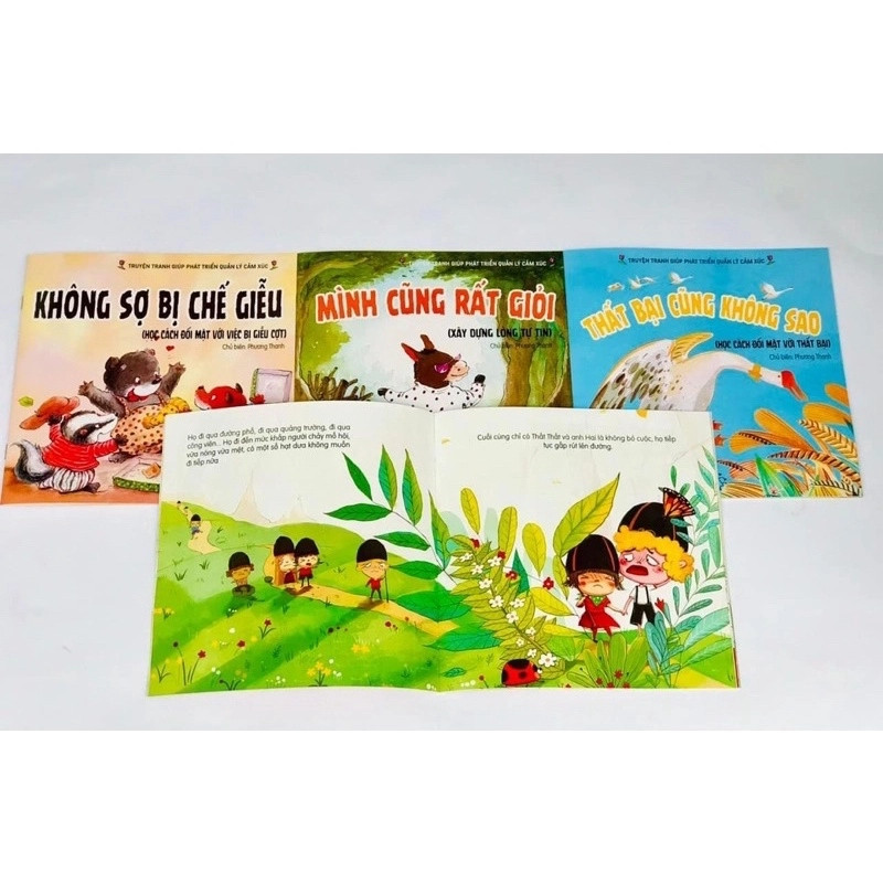 Truyện tranh giúp phát triển quản lý cảm xúc
