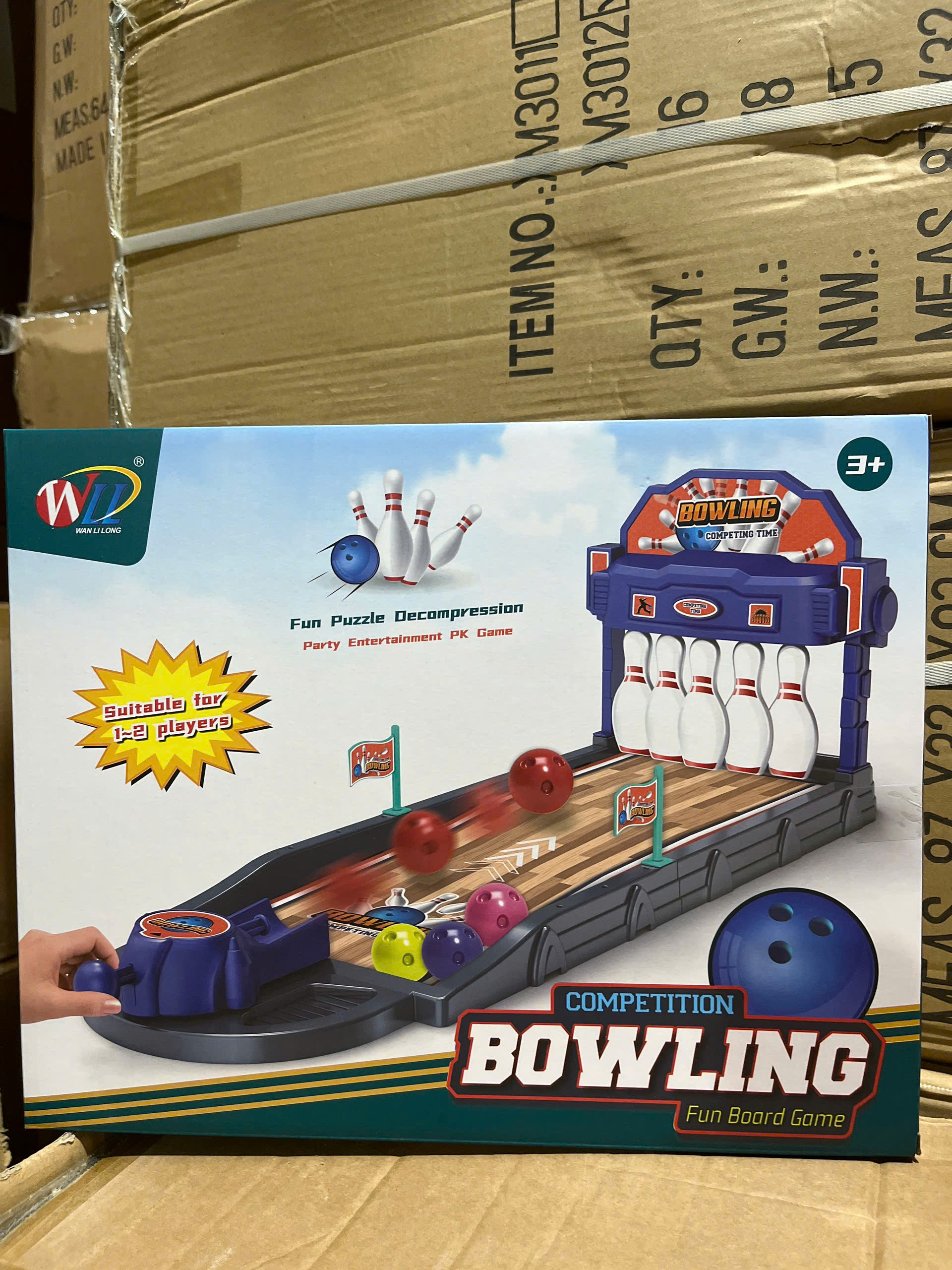 Bắn bóng bowling mã 9988-85--10 boling, 4 bóng