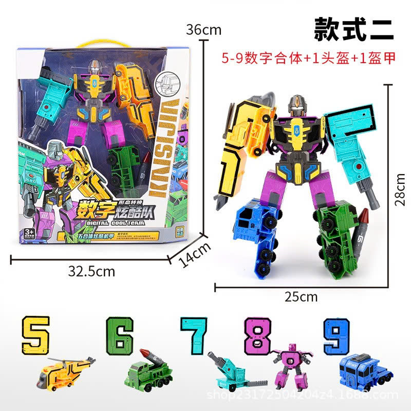 Đội hình Transformers số 5-9 mã 8337-9