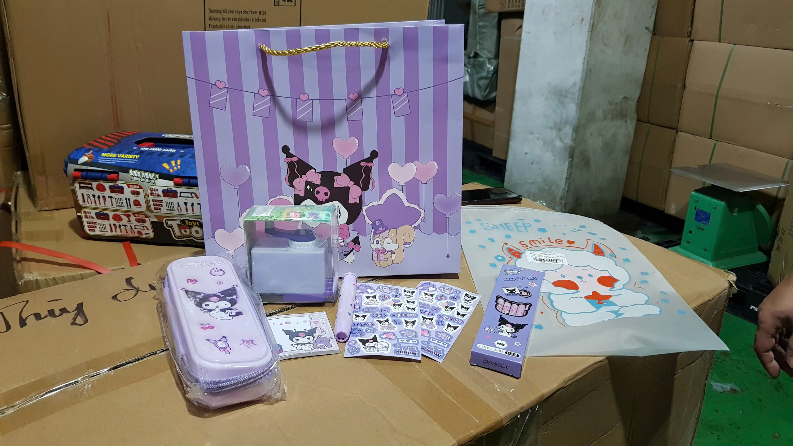 Bộ dụng cụ học tập Kurumi mã DLB-001