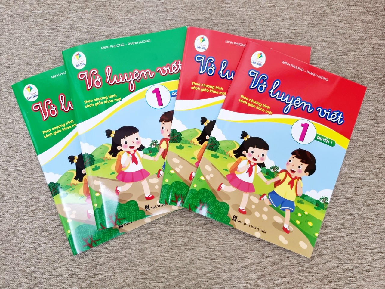 Bộ luyện viết theo chương trình cánh diều, kết nối (Bộ 2 cuốn)