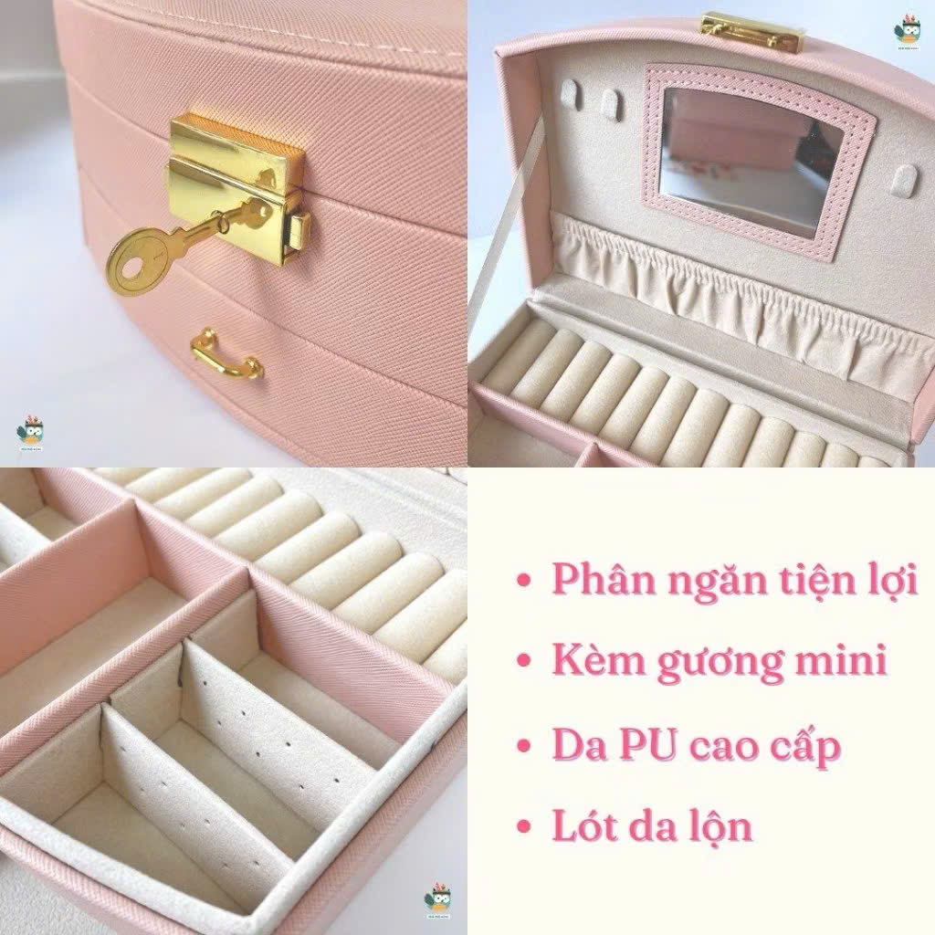 Hộp quà kẹp tóc bé gái mã TS-39A