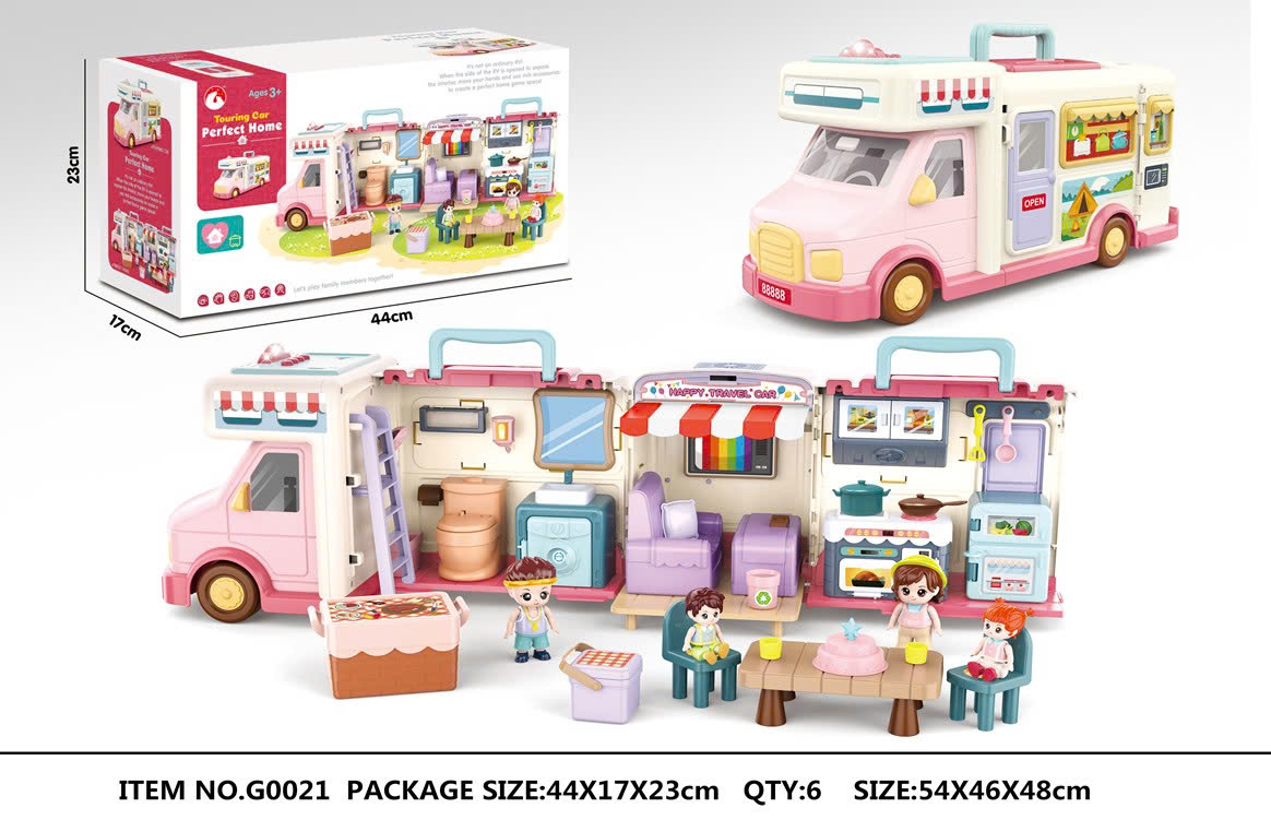 Xe du lịch biến hình mã G0021 (6 Bộ/thùng)