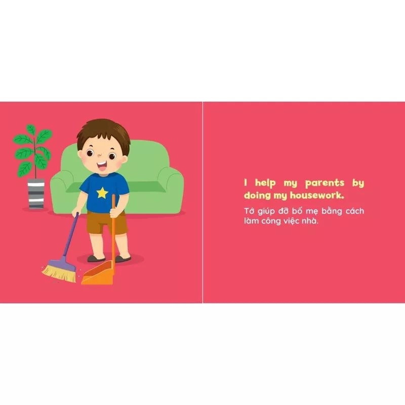 Sách bìa cứng: Cùng con rèn luyện kỹ năng giao tiếp ứng xử (Bộ 6 cuốn)