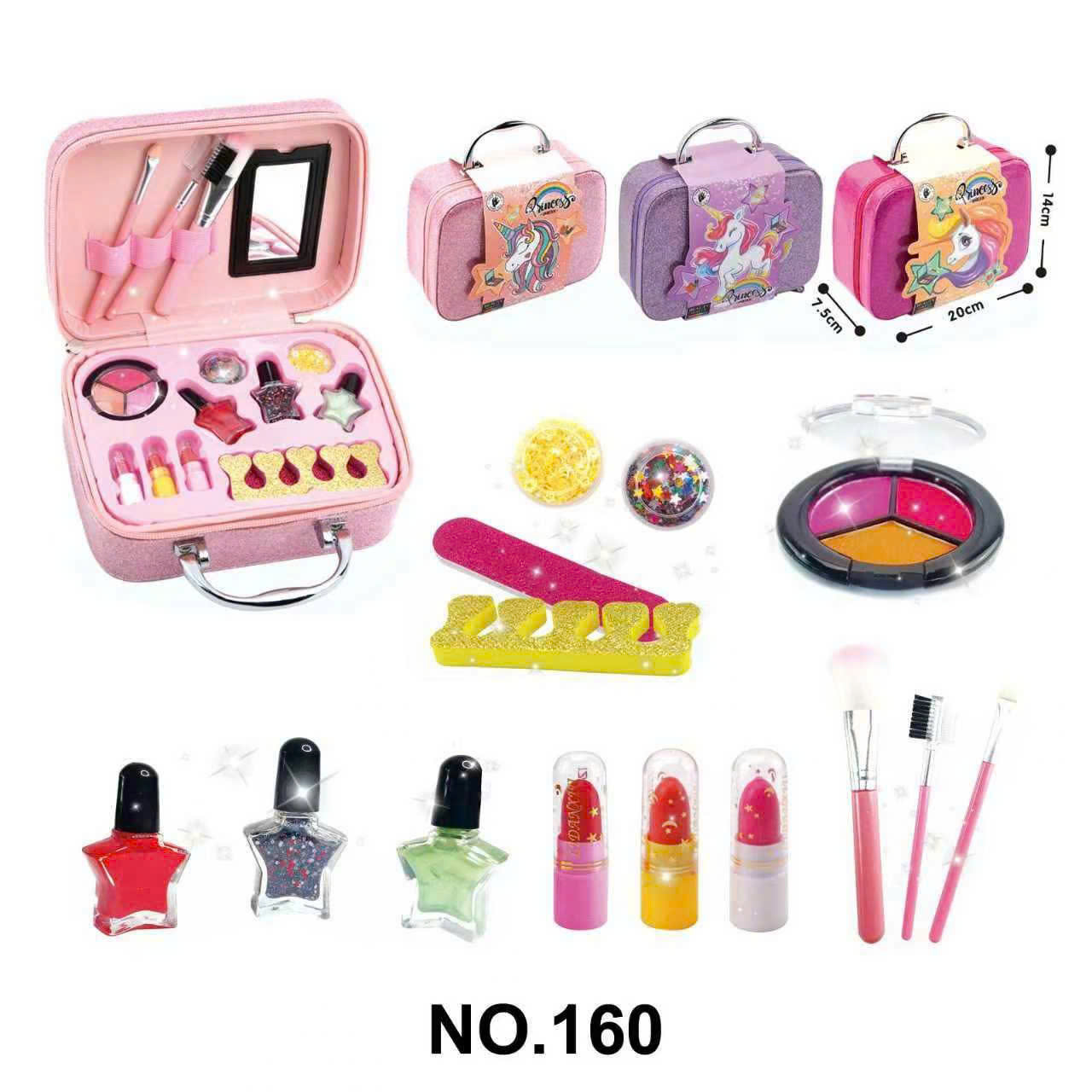 Vali trang điểm Pony mã 160