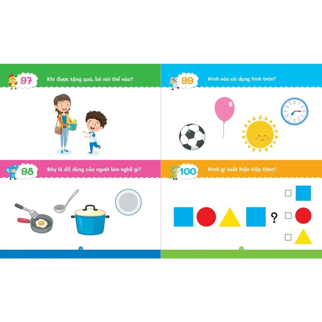 Mẹ hỏi bé trả lời 5+ (Cho bé 5-6t)