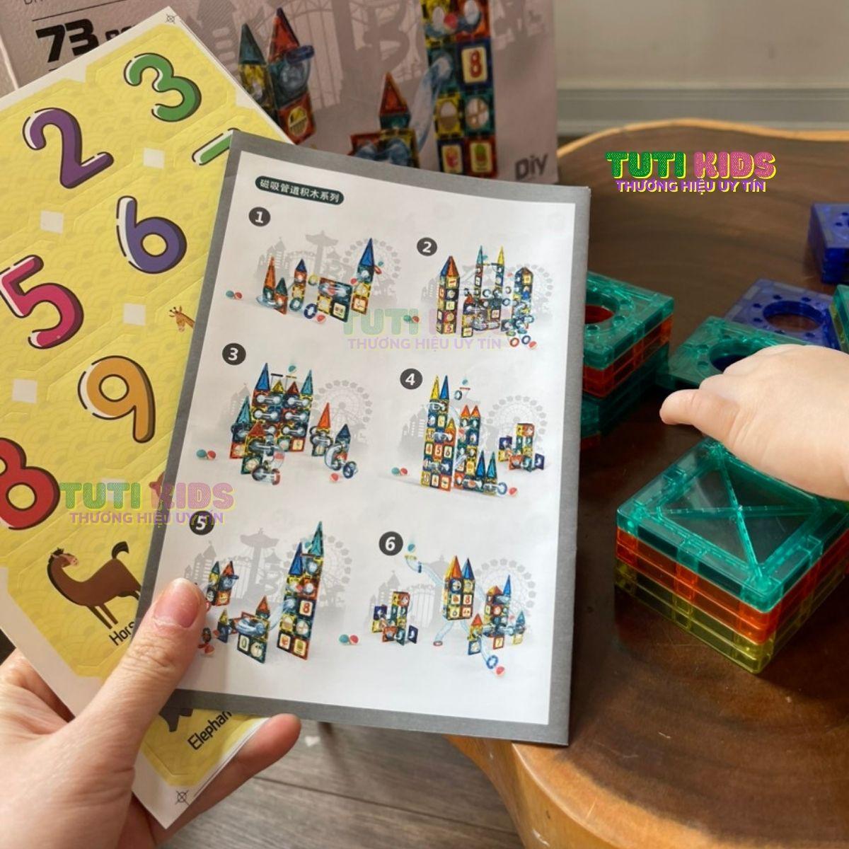 Lego Nam Châm Kính 73ct mã 9917B
