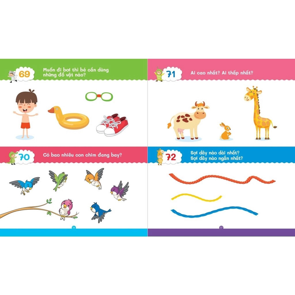 Mẹ hỏi bé trả lời 4+ (cho bé 4-5t)