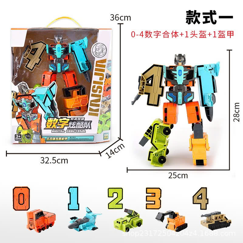 Đội hình Transformers số 0-4 mã 8337-8