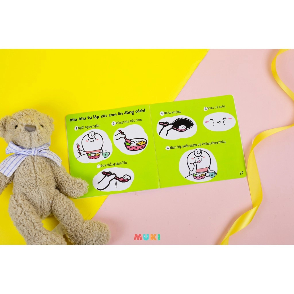 Bộ ehon Miu Miu tự lập phần 1 (6 cuốn)