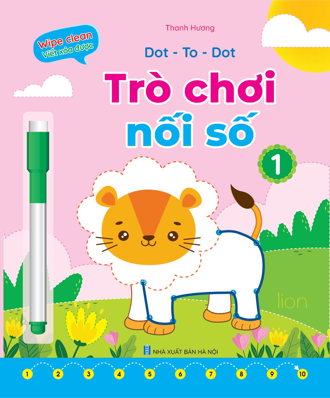 Bộ trò chơi phát triển trí tuệ ( Trò chơi nối số và trò chơi tìm kiếm bộ 4 cuốn tặng kèm 2 bút có đầu xóa)