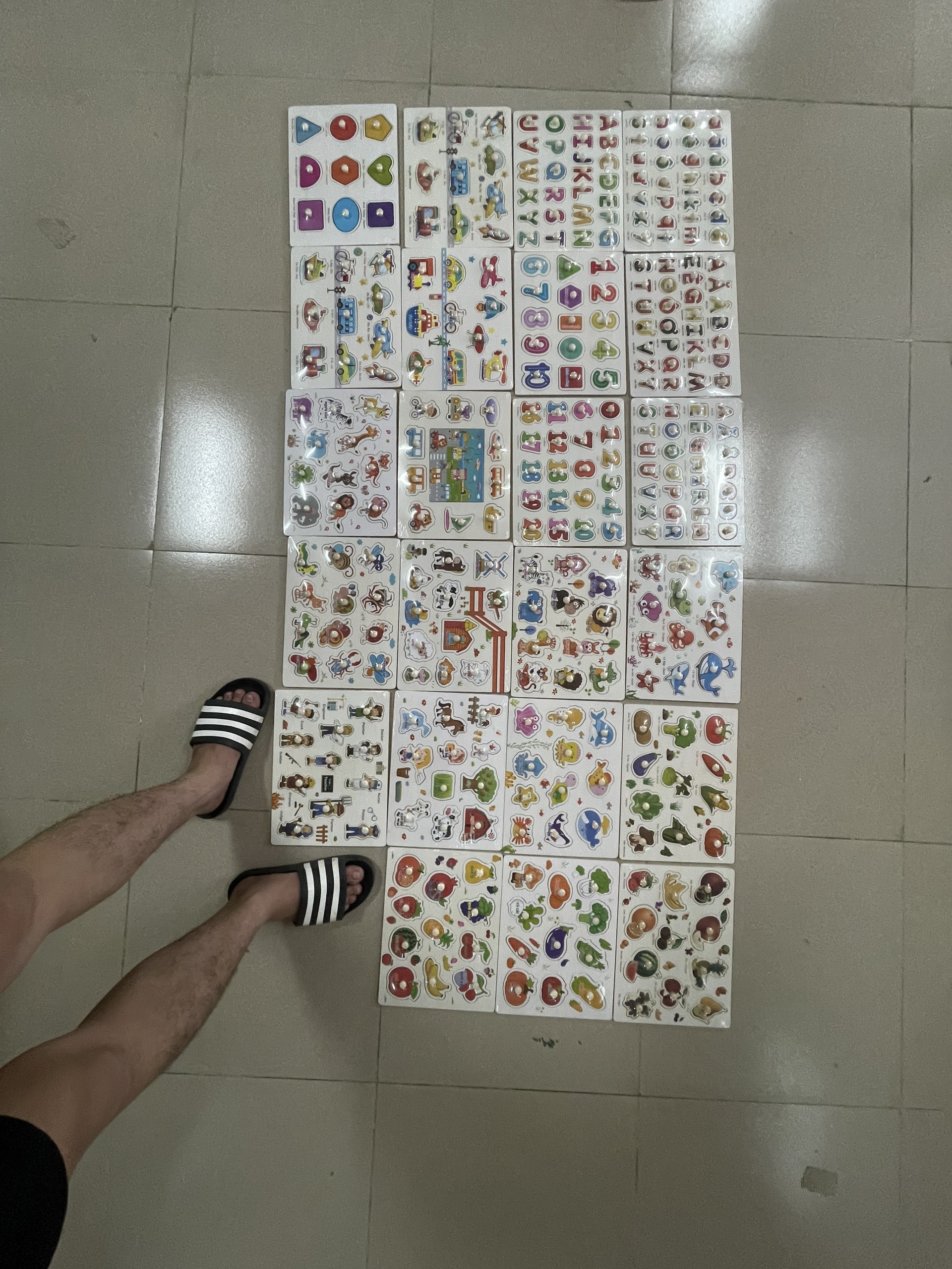Bảng Núm Gỗ mix mẫu