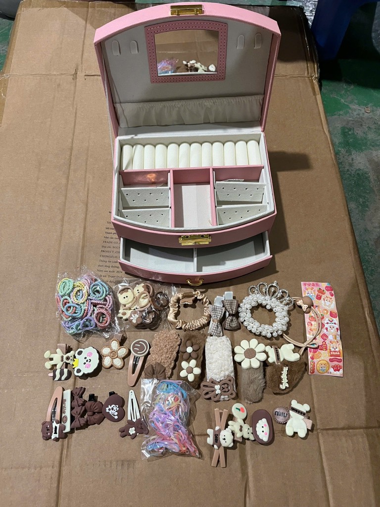 Hộp quà kẹp tóc bé gái mã TS-39A