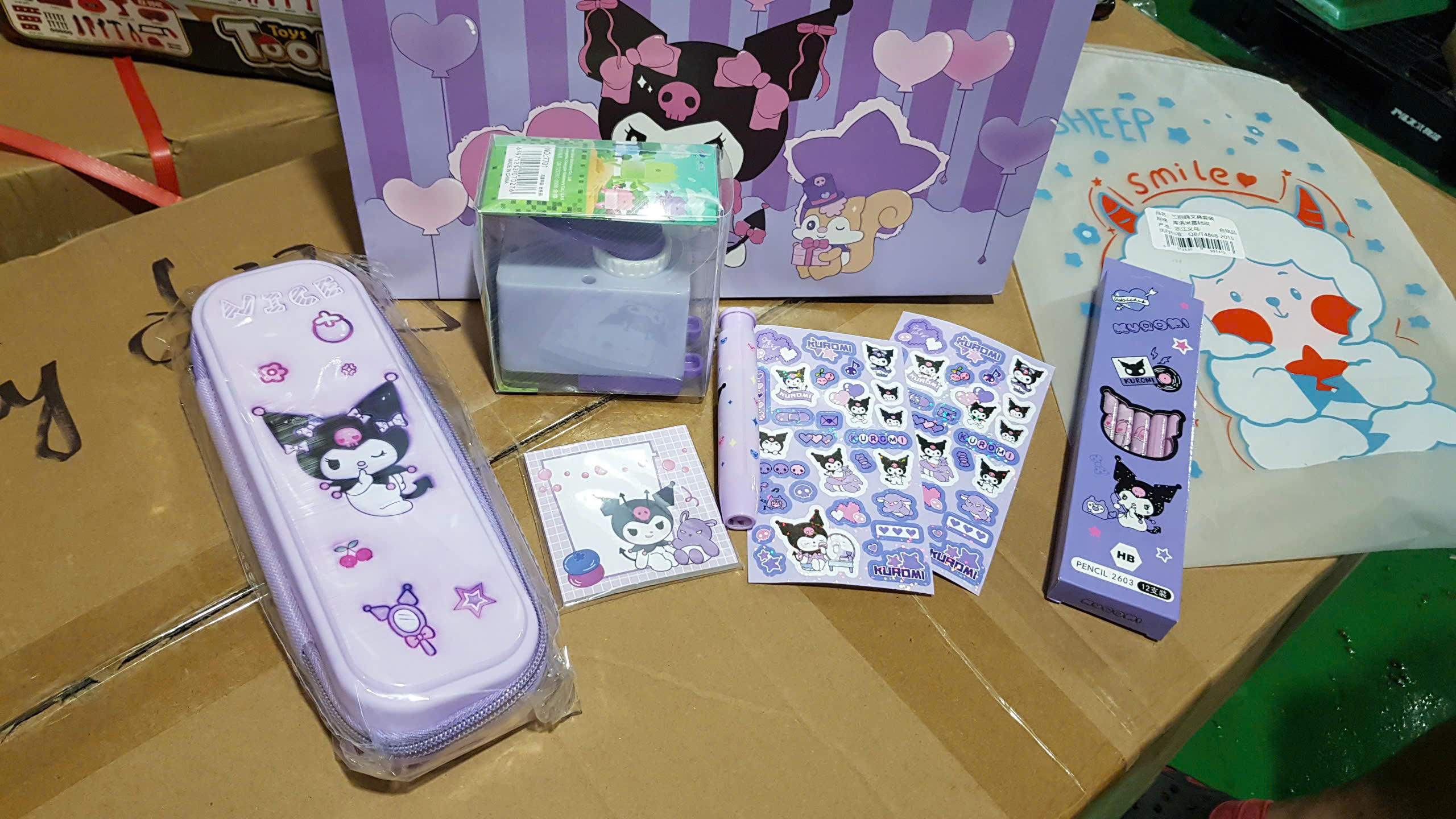 Bộ dụng cụ học tập Kurumi mã DLB-001