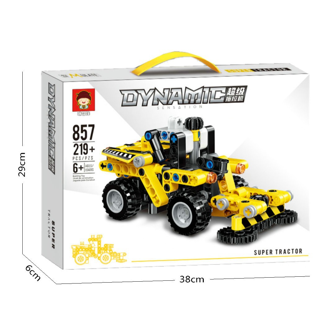 Lắp Ráp Xe Lu 219ct mã 857