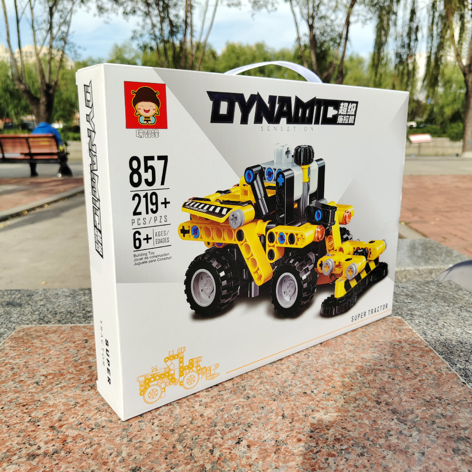 Lắp Ráp Xe Lu 219ct mã 857