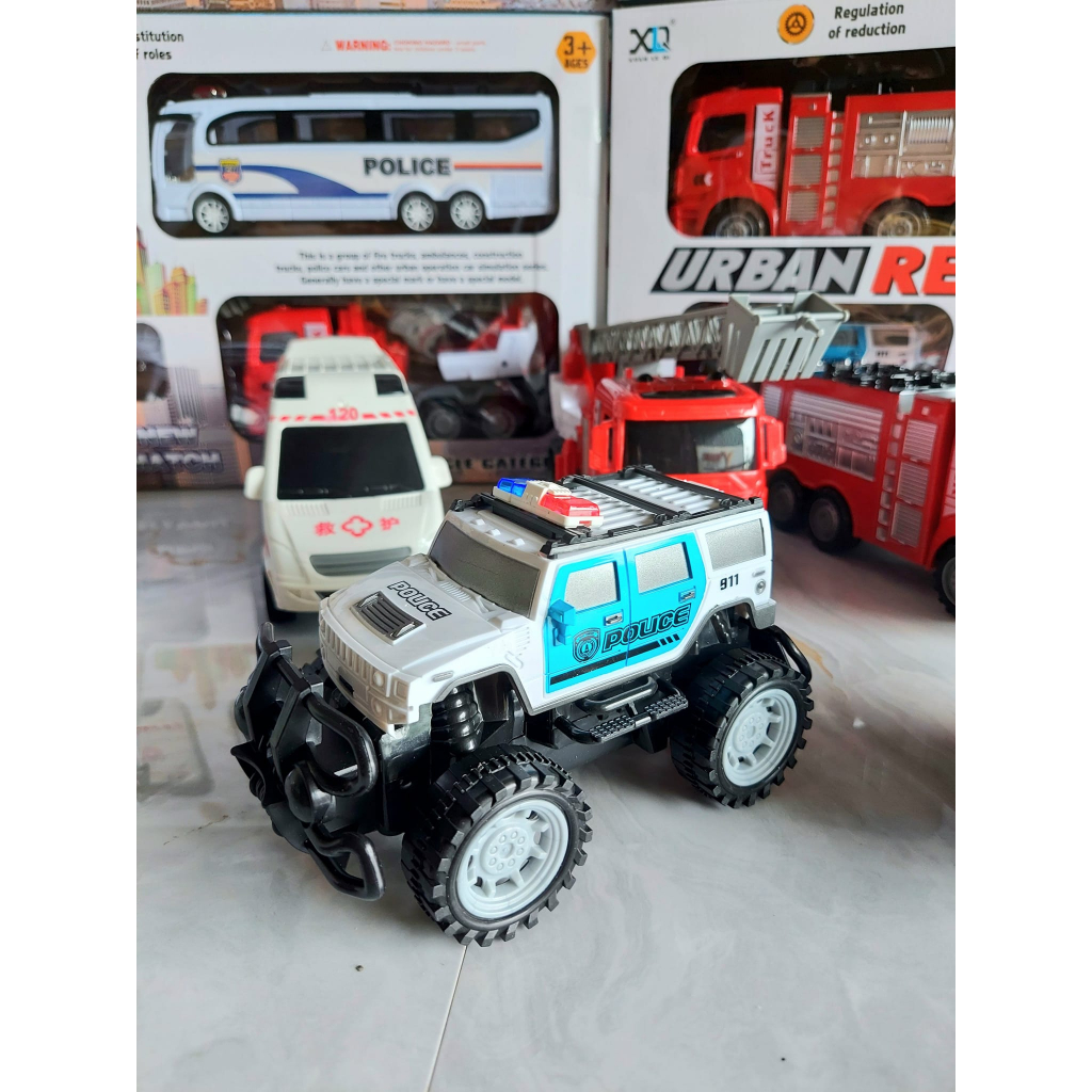 Set 6 xe Đội cứu hộ XLQ-6S (12 Bộ/thùng)