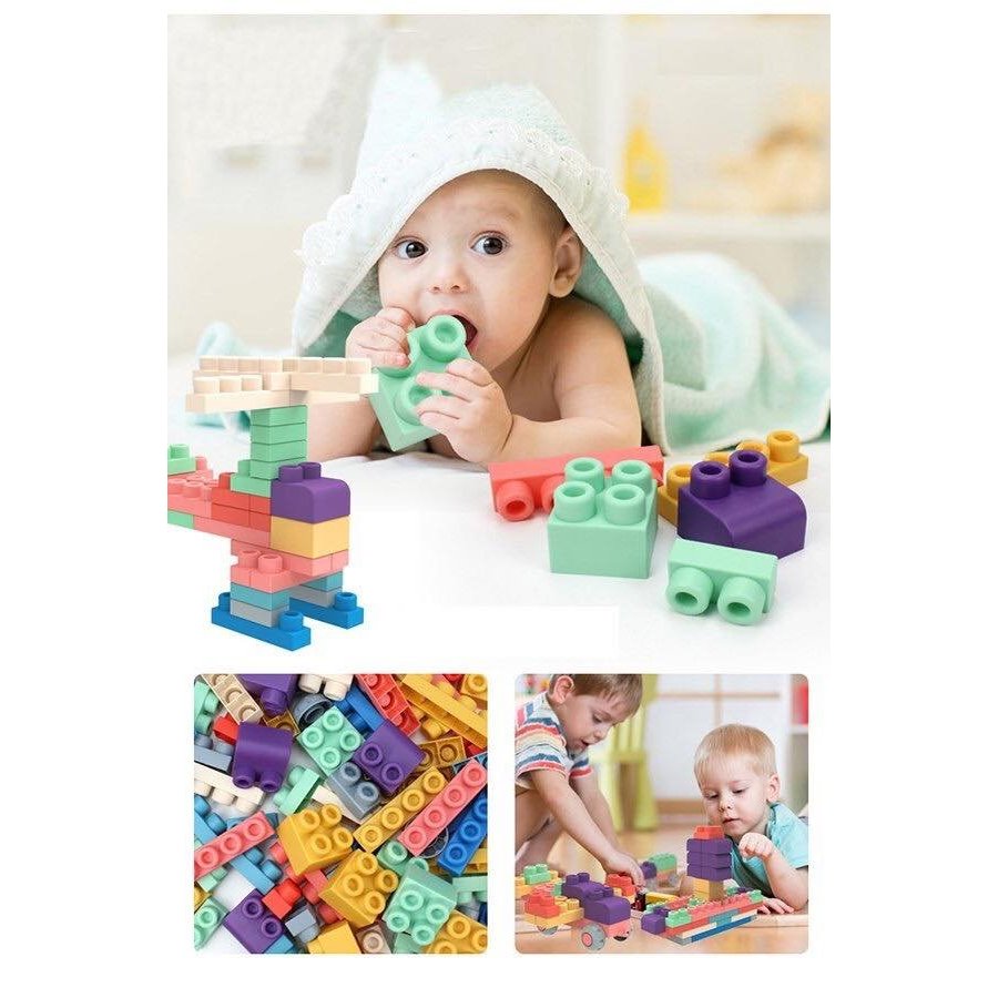 Lego 50ct mã XM3011 xanh và XM3012 hồng